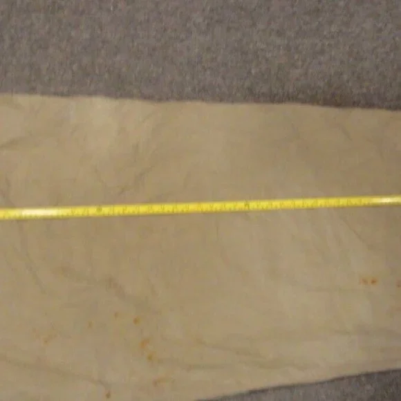WWII MILITARY USN USGI TAN LUANDRY BAG 53"X64" LARGE SV 1890